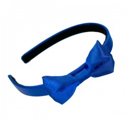 Royal Basics Satin Bow Headband